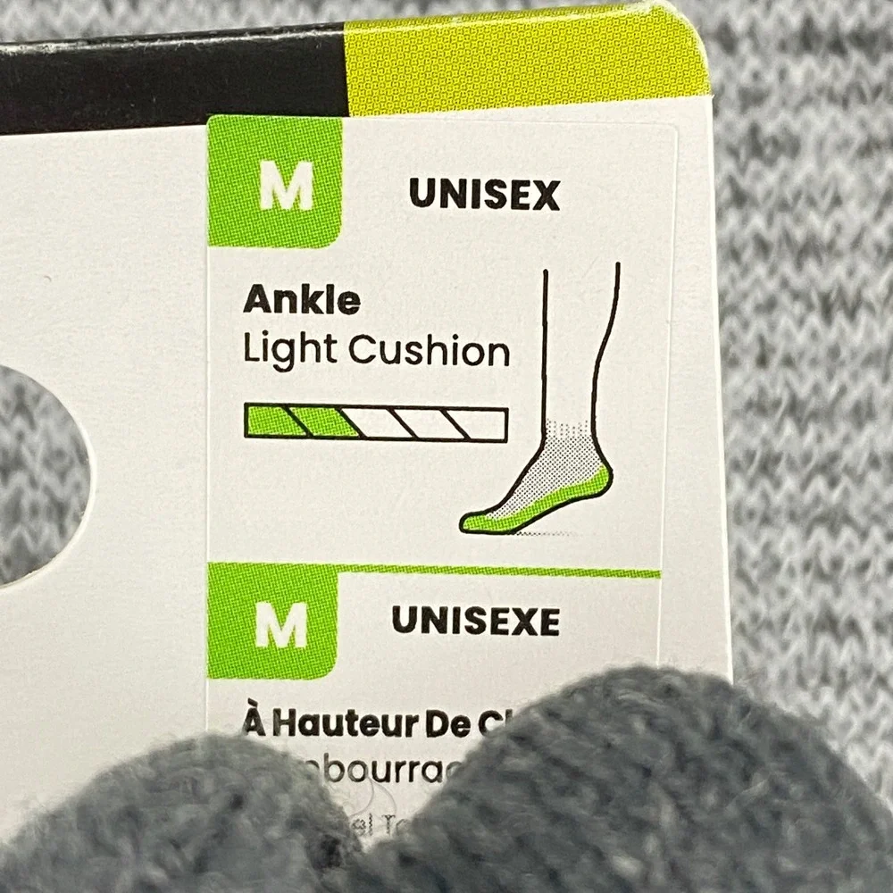 Smartwool Hike‎ Light Cushion Ankle Socks Merino Wool Mens M Womens L